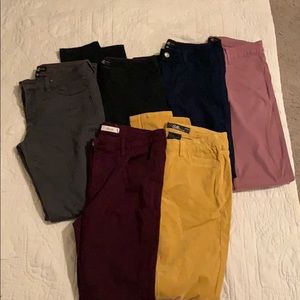 6 pairs of cello pants